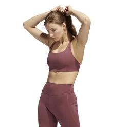 ADIDAS Velcro Studio Mid Stripes Sports Bras Women -Tennis Shop 17099000 13