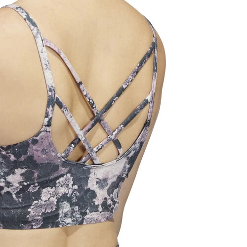 ADIDAS Yoga Light-Support Long Line All Over Print Sports Bras Women 9 ADIDAS Yoga Light-Support Long Line All Over Print Sports Bras Women - Image 7