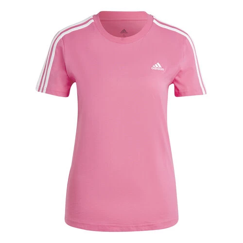 ADIDAS Essentials Slim 3-Stripes T-Shirt Women 3 ADIDAS Essentials Slim 3-Stripes T-Shirt Women