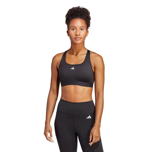 ADIDAS Training PowerReact Training Medium-Support Bra Sports Bras Women 7 ADIDAS Training PowerReact Training Medium-Support Bra Sports Bras Women - Image 5