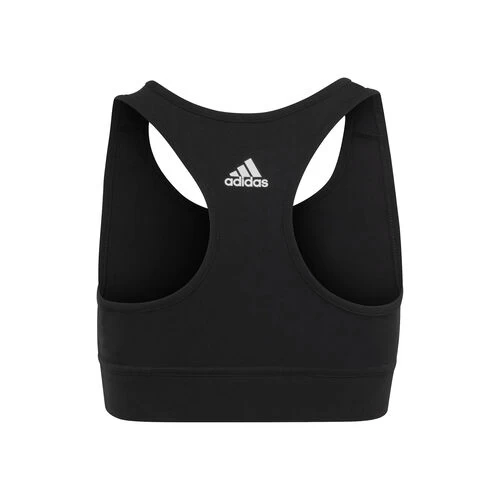 ADIDAS Linear Logo Cotton Sports Bras Girls 4 ADIDAS Linear Logo Cotton Sports Bras Girls - Image 2
