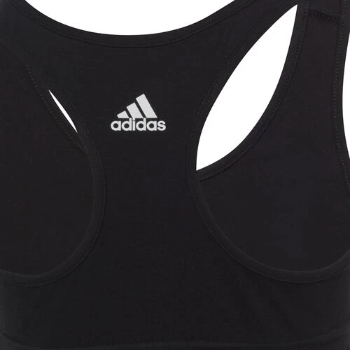 ADIDAS Linear Logo Cotton Sports Bras Girls 5 ADIDAS Linear Logo Cotton Sports Bras Girls - Image 3